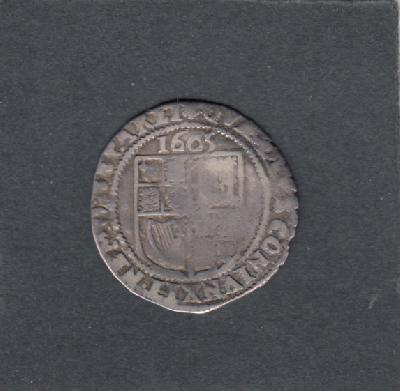Beschrijving: 6 Pence  JAMES Seaby 2658